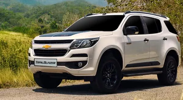 The Chevrolet Trailblazer angular front view