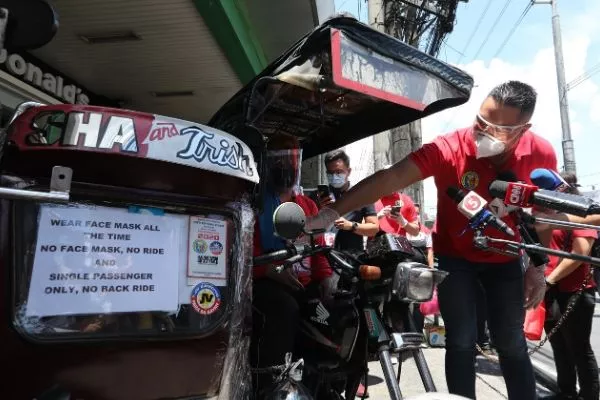 Tricycles will be allowed to ply their routes while observing physical distancing guidelines ph tricycle