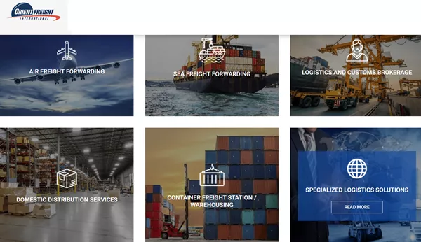 Trucking companies-orient freight international