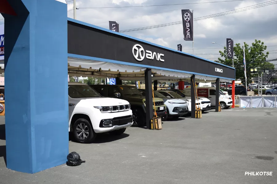 Test drives for these all-new BAIC and other UAAGI cars are available at the MIAS grounds (World Trade Center)