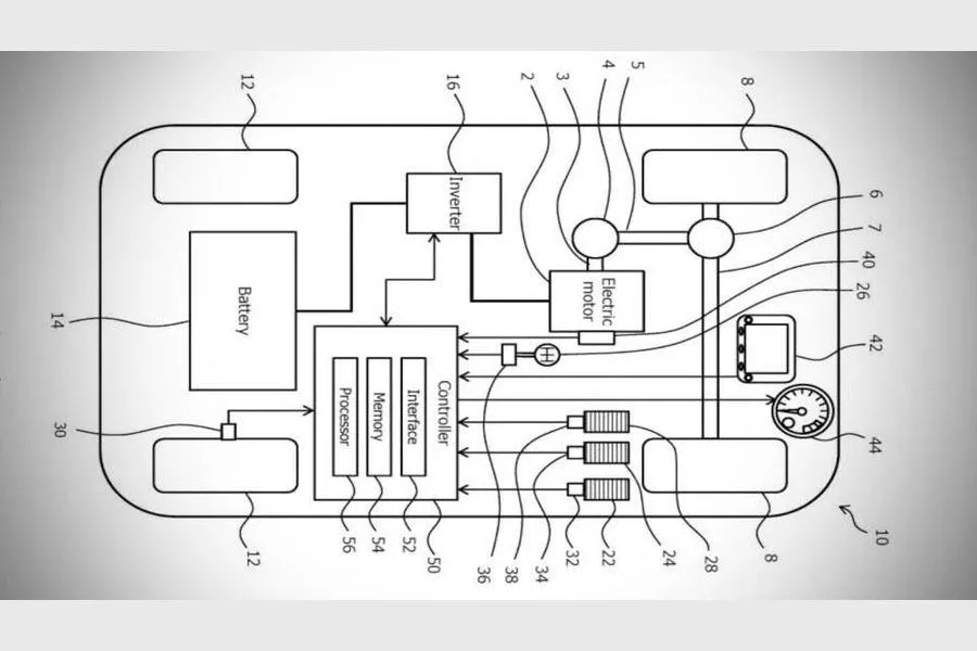 Toyota patent diagram 1