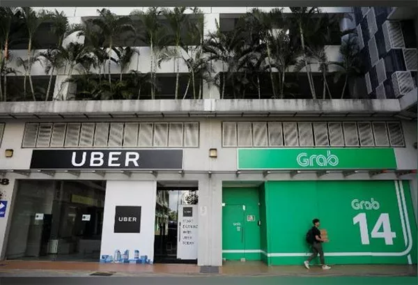 Uber and Grab offices