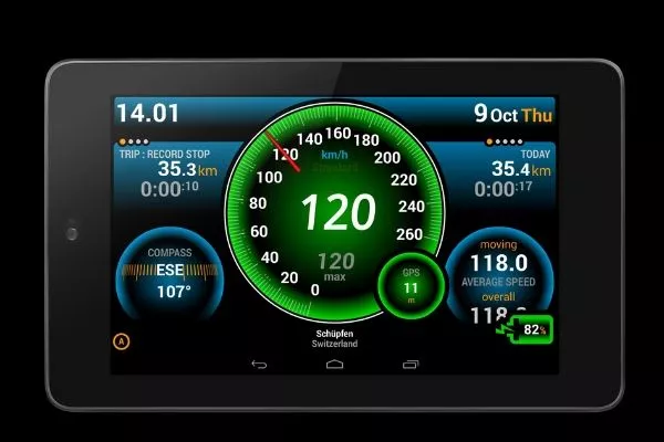 A picture of the Ulysse app UI