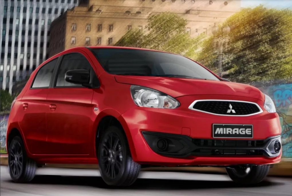 2021 Mitsubishi Mirage hatchback front