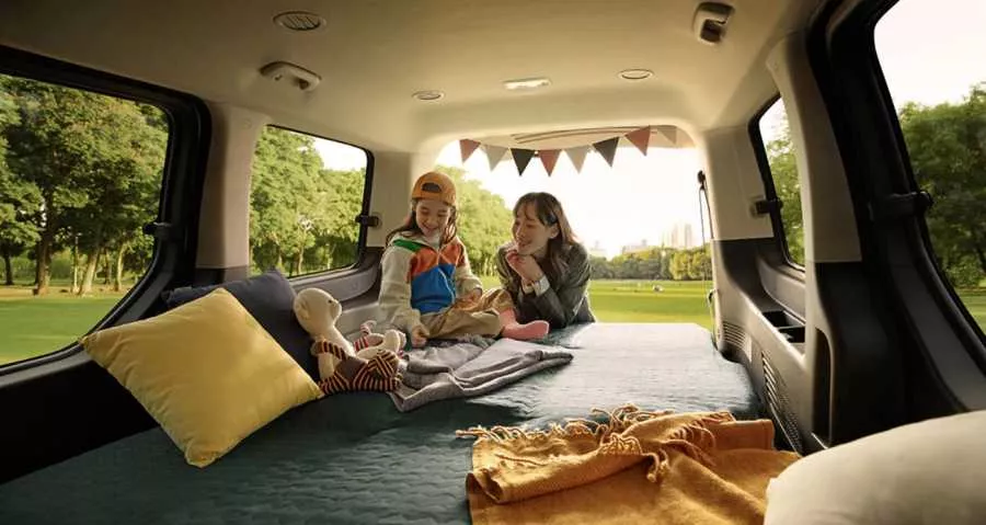 Staria rear cargo space