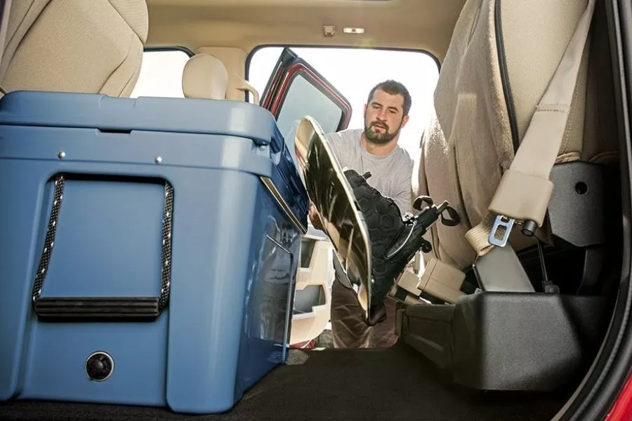Ford F-150 underfloor storage 