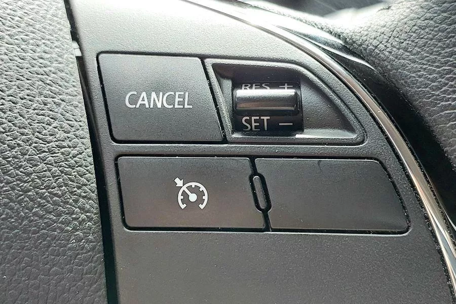 Cruise control button