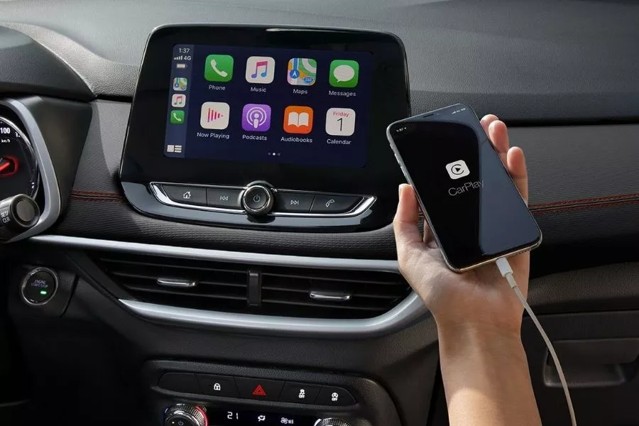 Chevrolet Tracker touchscreen