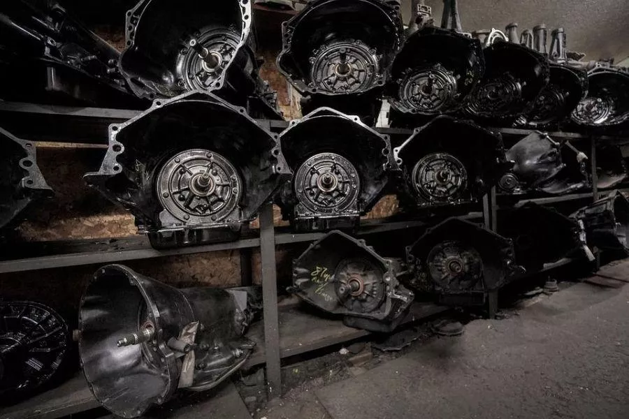 Transmissions on shelf