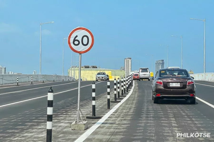 Speed limit on Skyway Stage 3