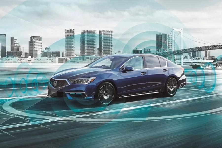 Honda Legend autonomous vehicle