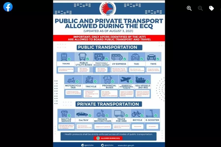 Updated DOTr infographic