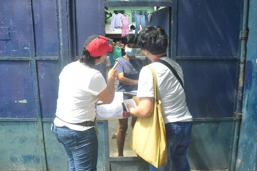 Barangay home visit Barangay home visit