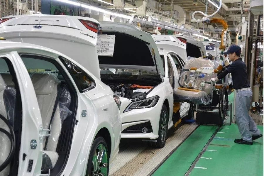 Toyota's manufacturing plant 