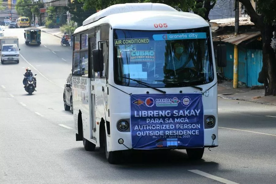 Free ride modern jeepney