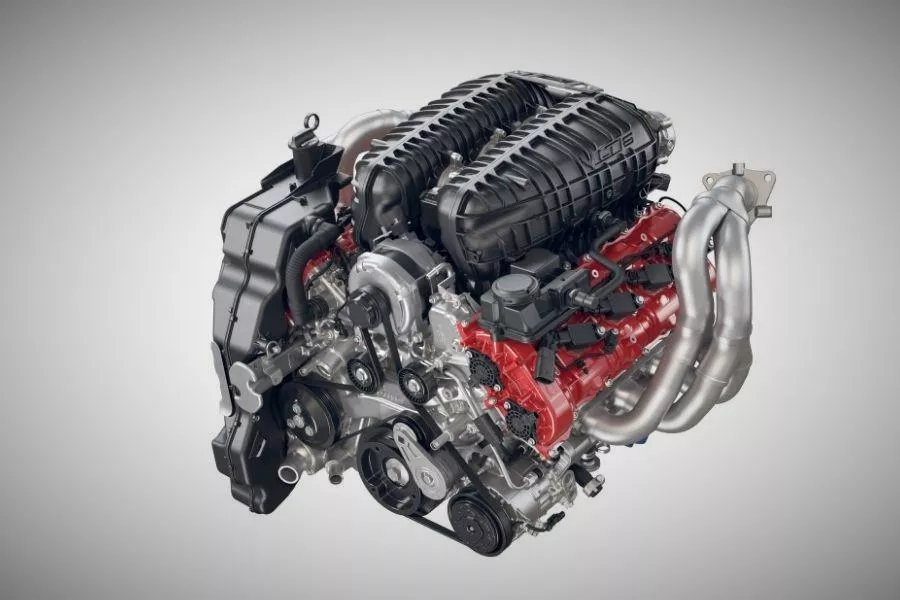 Corvette Z06 engine