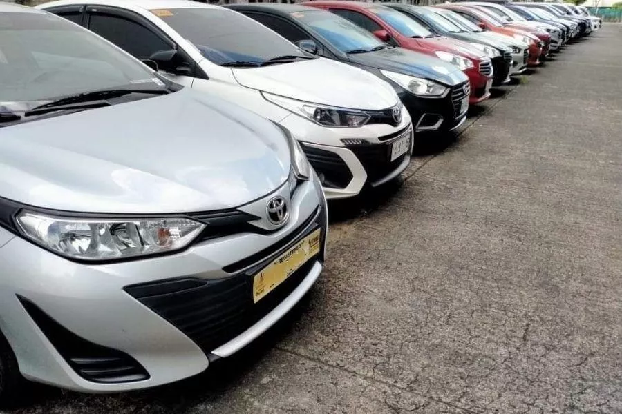 Toyota Vios and other cars on sale