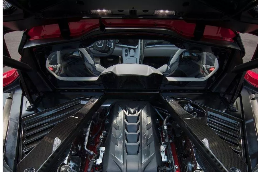 2022 Chevrolet Corvette C8 engine