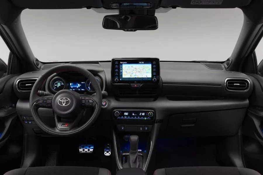 Yaris GR Sport interior 