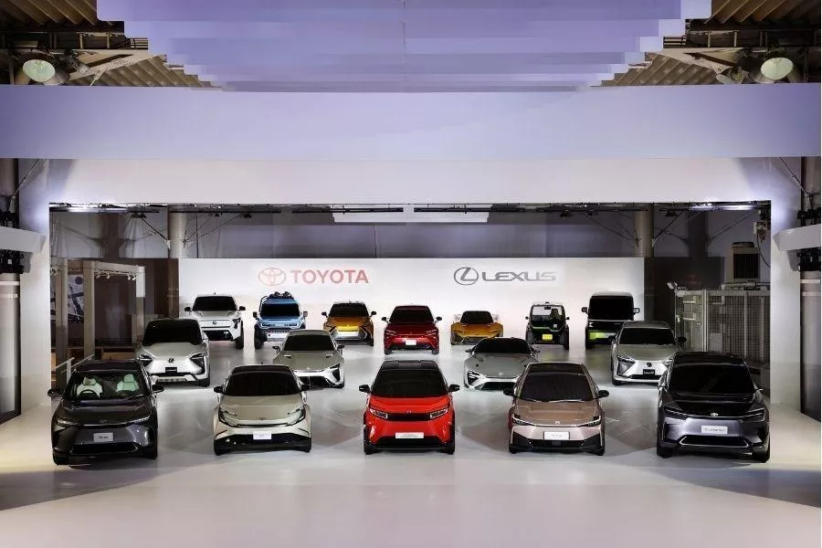 Toyota EV lineup 