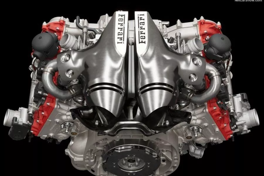 Ferrari 296 GTB engine