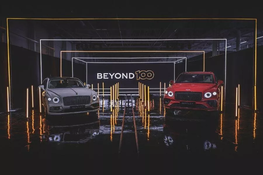 Bentley Beyond100 launch