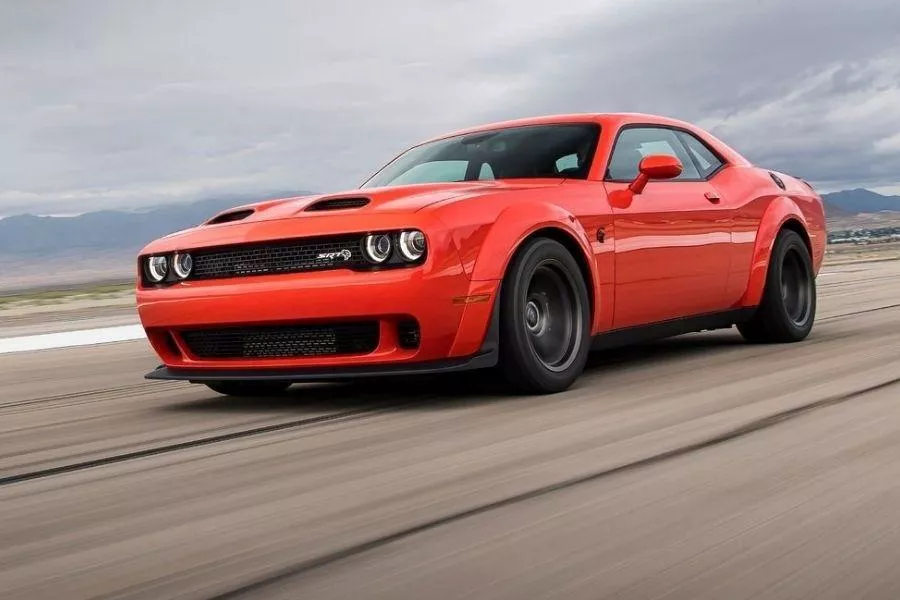 Dodge Challenger front shot