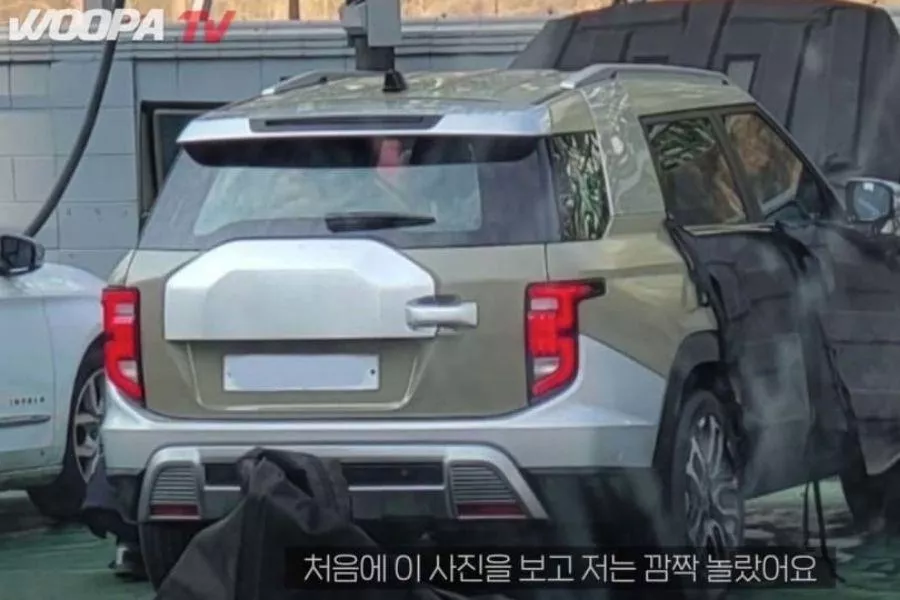 SsangYong Torres spy shot 