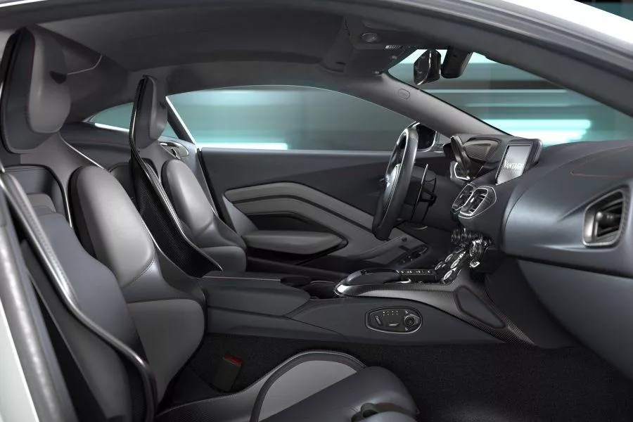 2023 Aston Martin V12 Vantage cockpit