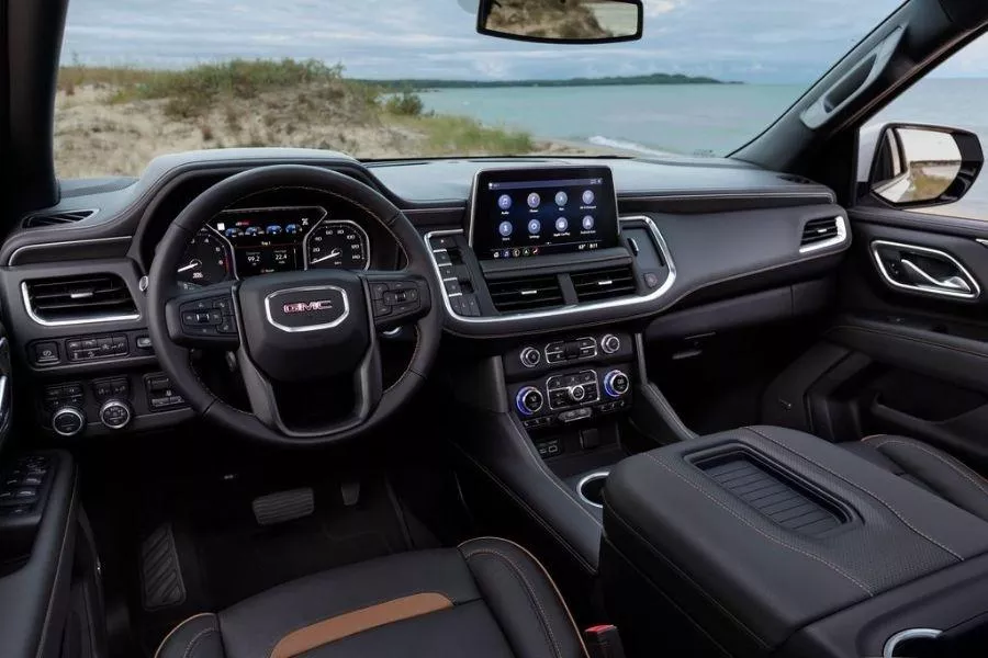 2021 GMC Yukon AT4 cabin