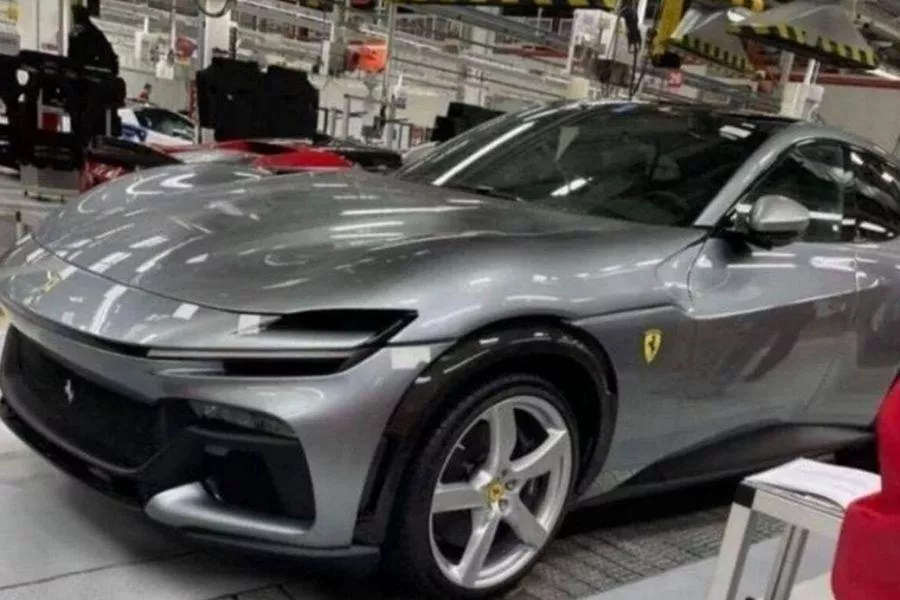 Ferrari Purosangue leaked image