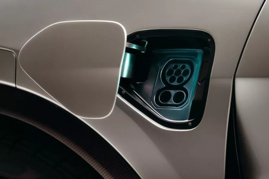 Lotus Eletre charging port