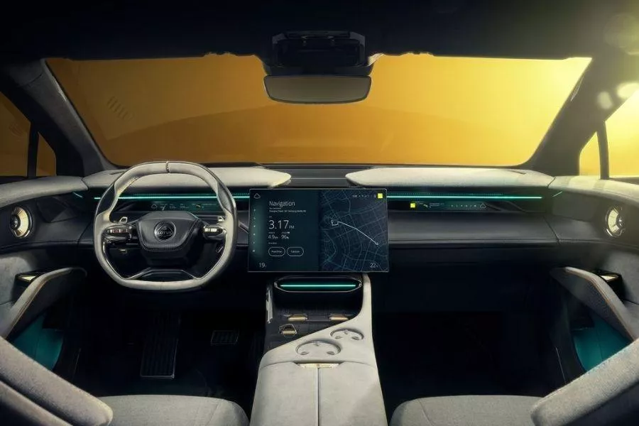Lotus Eletre cabin