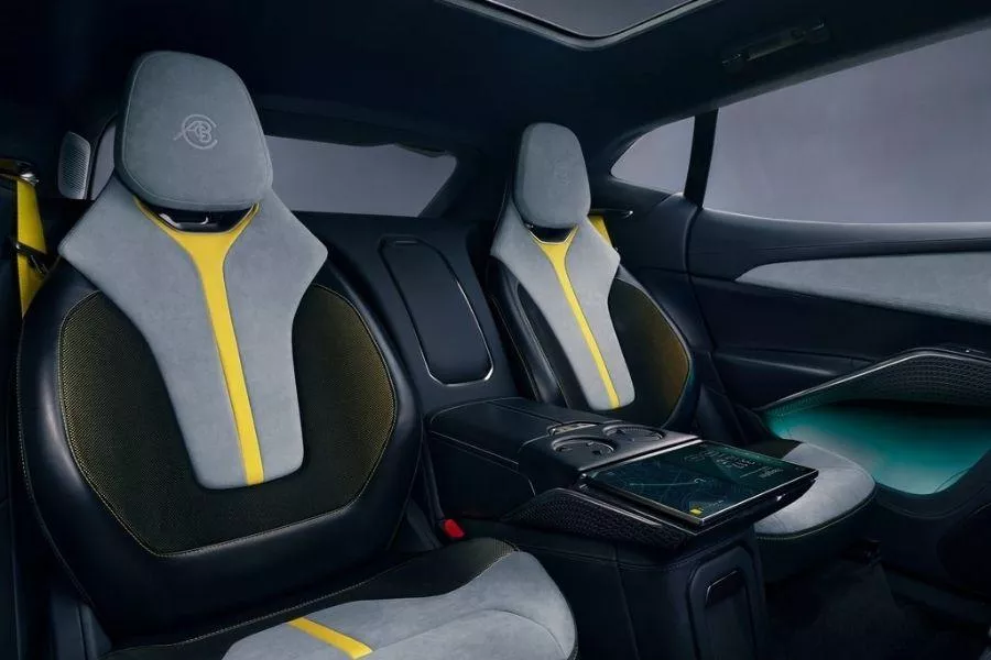 Lotus Eletre second row