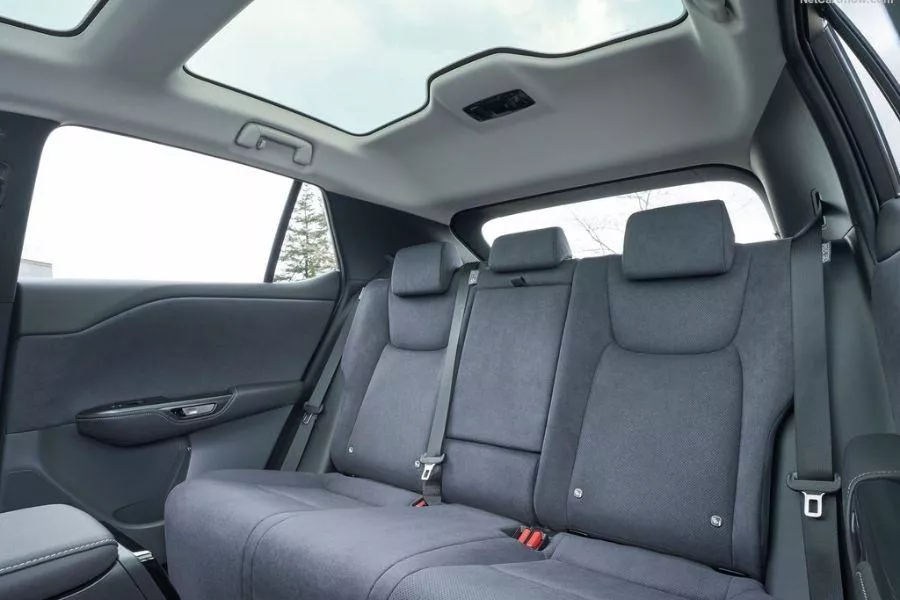 2023 Lexus RZ 450e rear seats 2023 Lexus RZ 450e rear seats