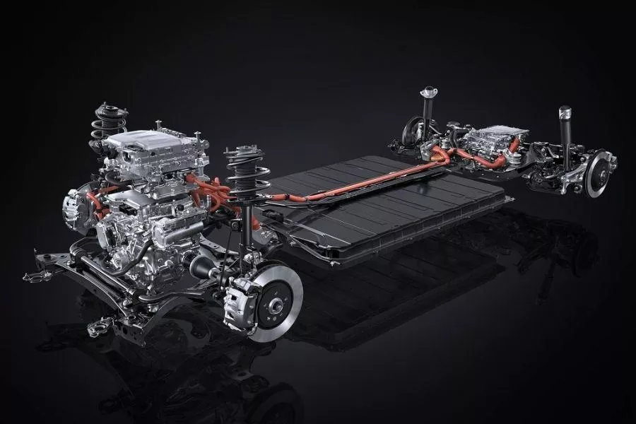 Lexus RZ 450e platform Lexus RZ 450e platform
