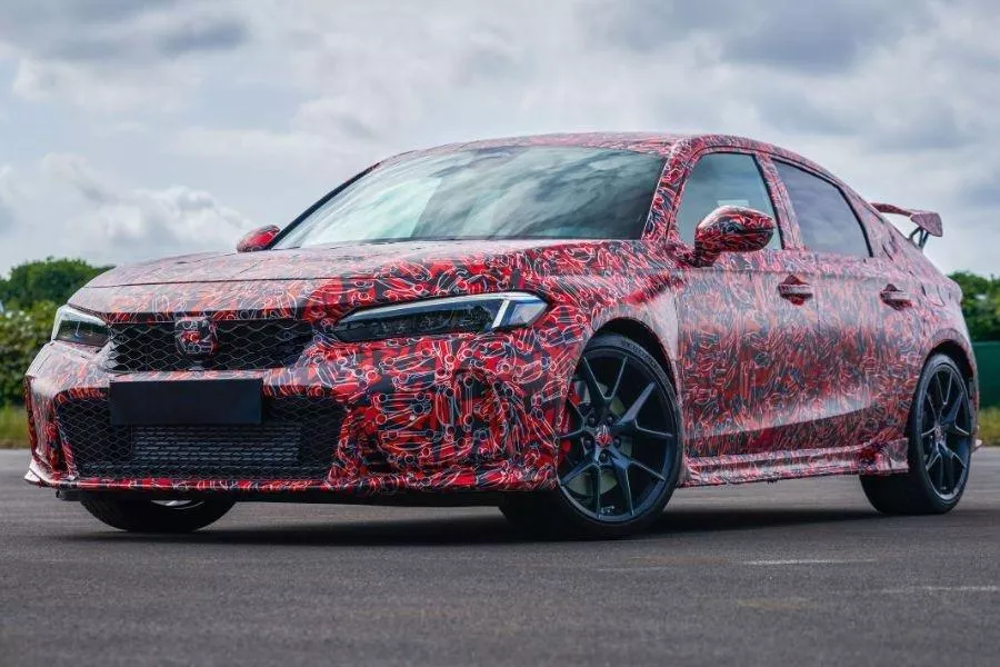 All-new Honda Civic Type R camouflage 