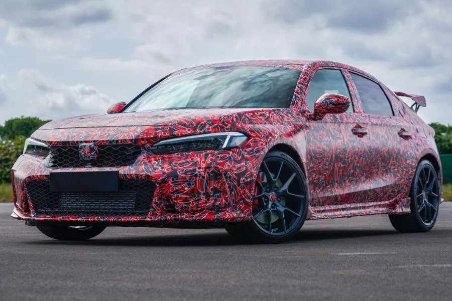 2022 Honda Civic Type R prototype