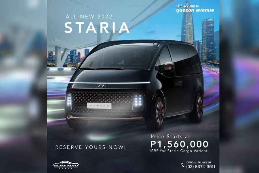 Hyundai Staria price 