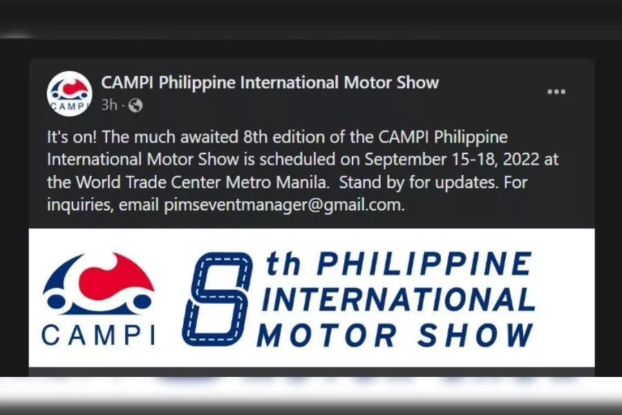 PIMS FB announcement