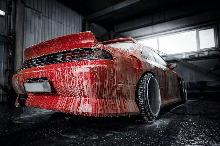 Soapy car