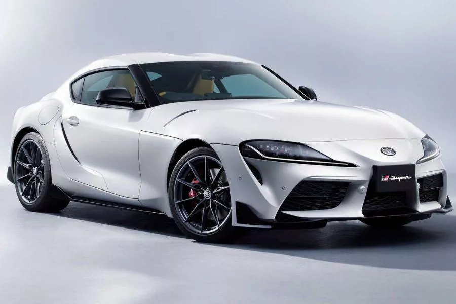 Toyota Supra Matte White Edition