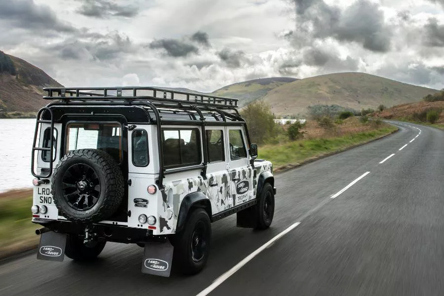 Land Rover Defender Works V8 Trophy II road  