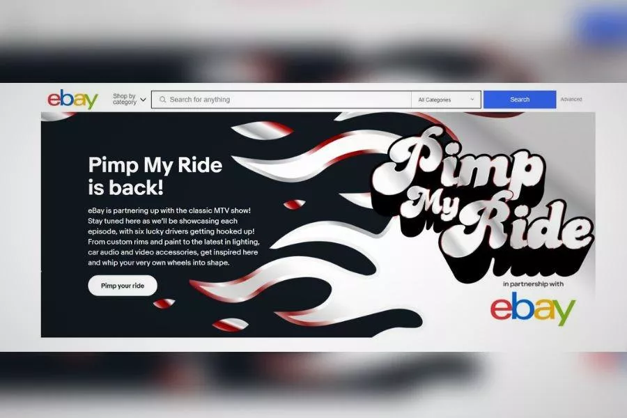 eBay Pimp My Ride banner