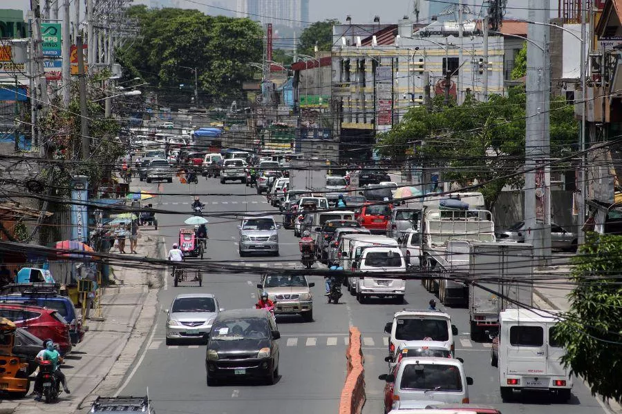 Cars on road 