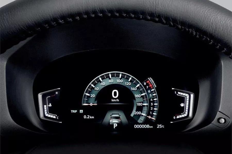 2023 Mitsubishi Xpander Cross gauge cluster