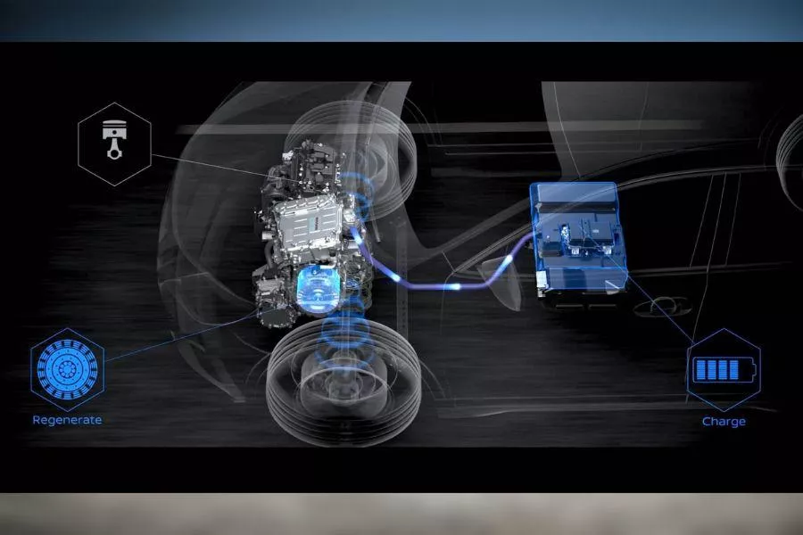 Nissan e-Power diagram