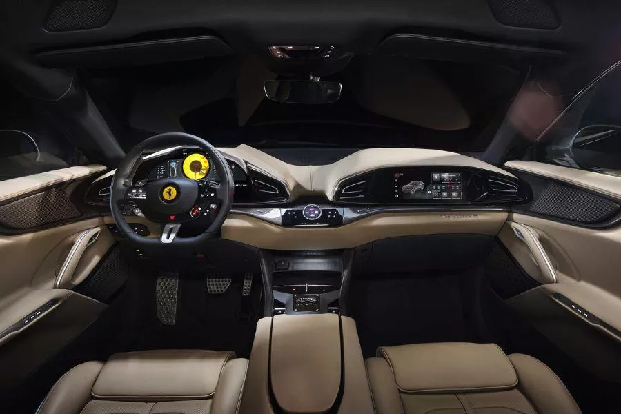 Ferrari Purosangue cockpit