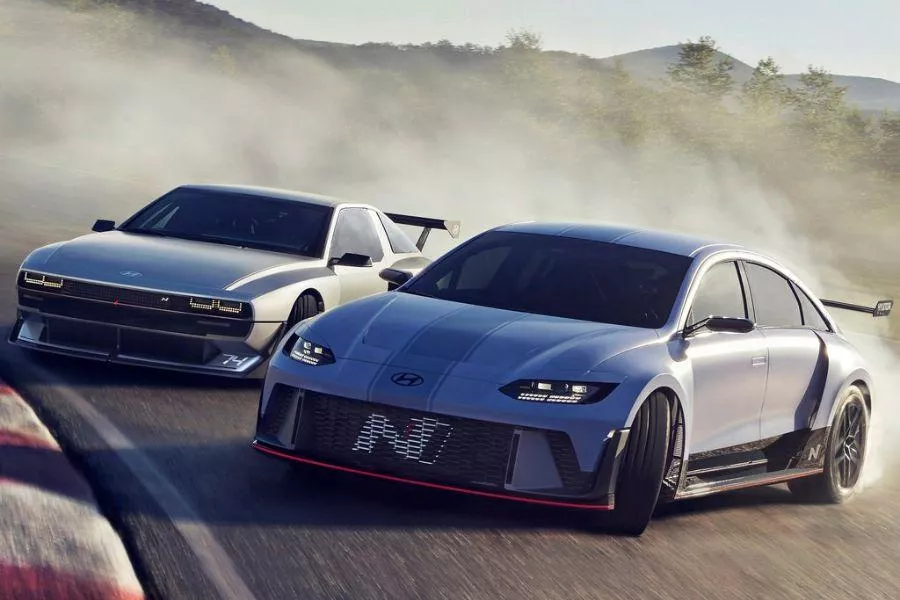 Hyundai N Vision 74 and RN22e concepts 