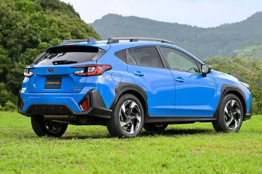 All-new Subaru Crosstrek rear shot